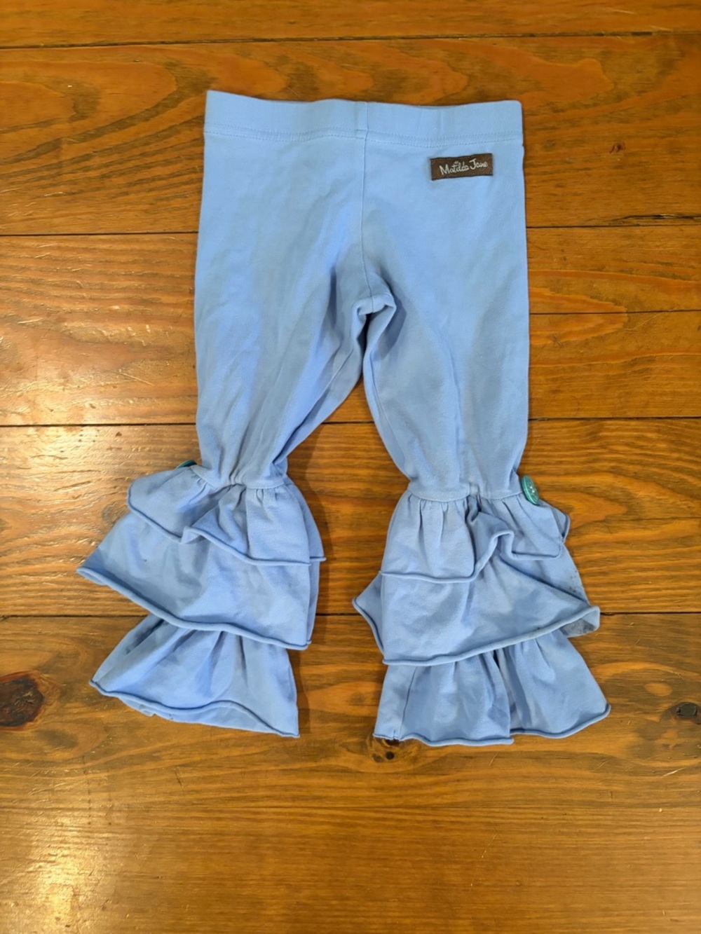 Matilda Jane Light Blue Ruffle Leggings